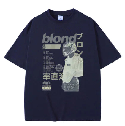 Frank Double-Sided Print Streetwear T-Shirt for Men & Women
