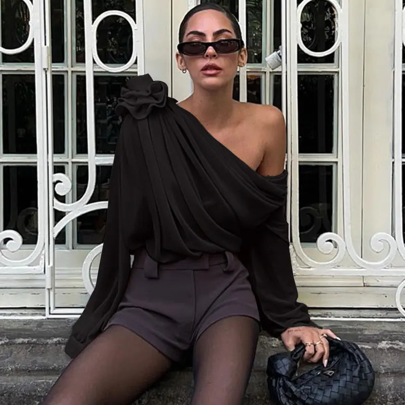 2023 Autumn Women's Sexy Fashion Streetwear Top