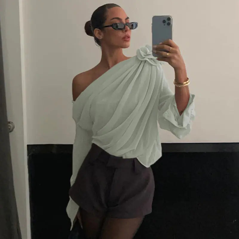 2023 Autumn Women's Sexy Fashion Streetwear Top