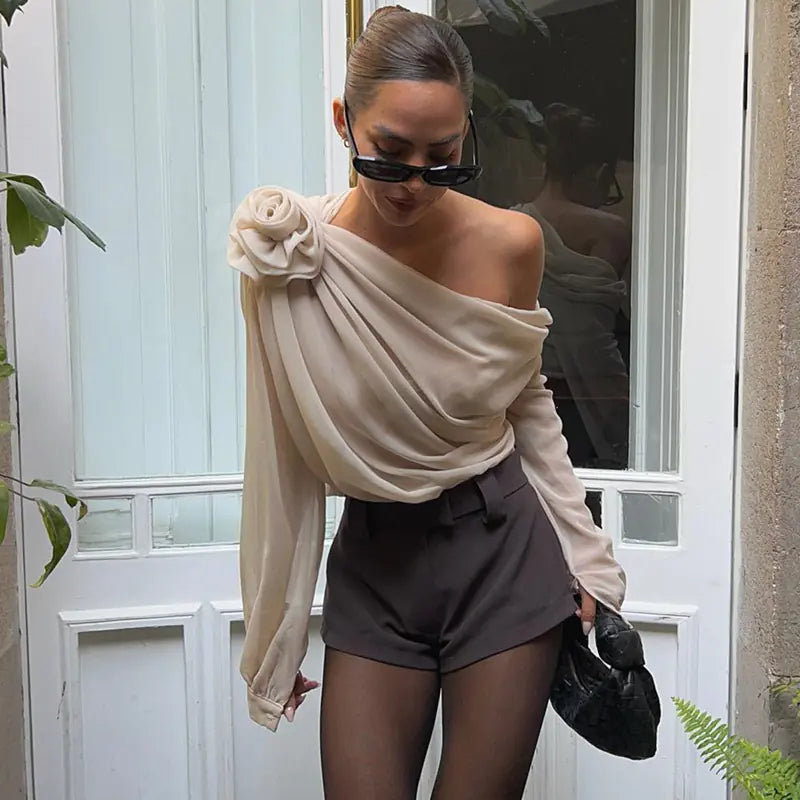 2023 Autumn Women's Sexy Fashion Streetwear Top