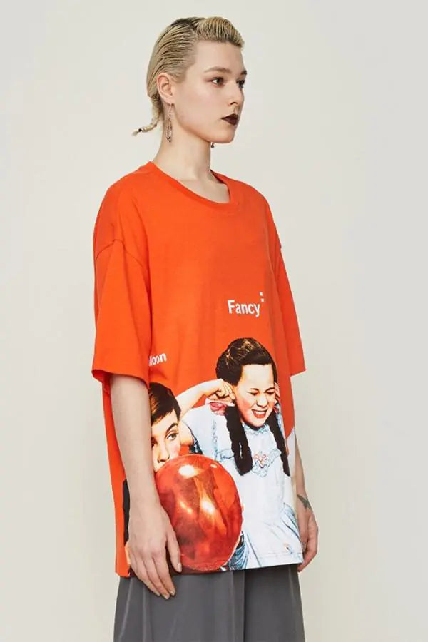 2019 Summer Oversized Cartoon Streetwear T-Shirt