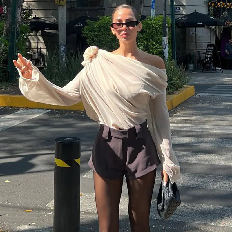 2023 Autumn Women's Sexy Fashion Streetwear Top