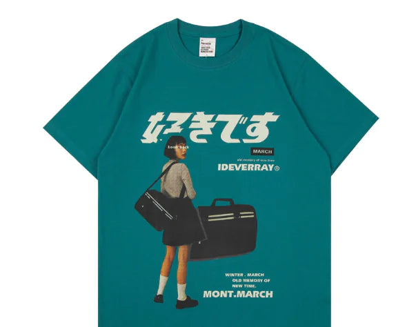 Harajuku Hip Hop Cotton Men's T-Shirt